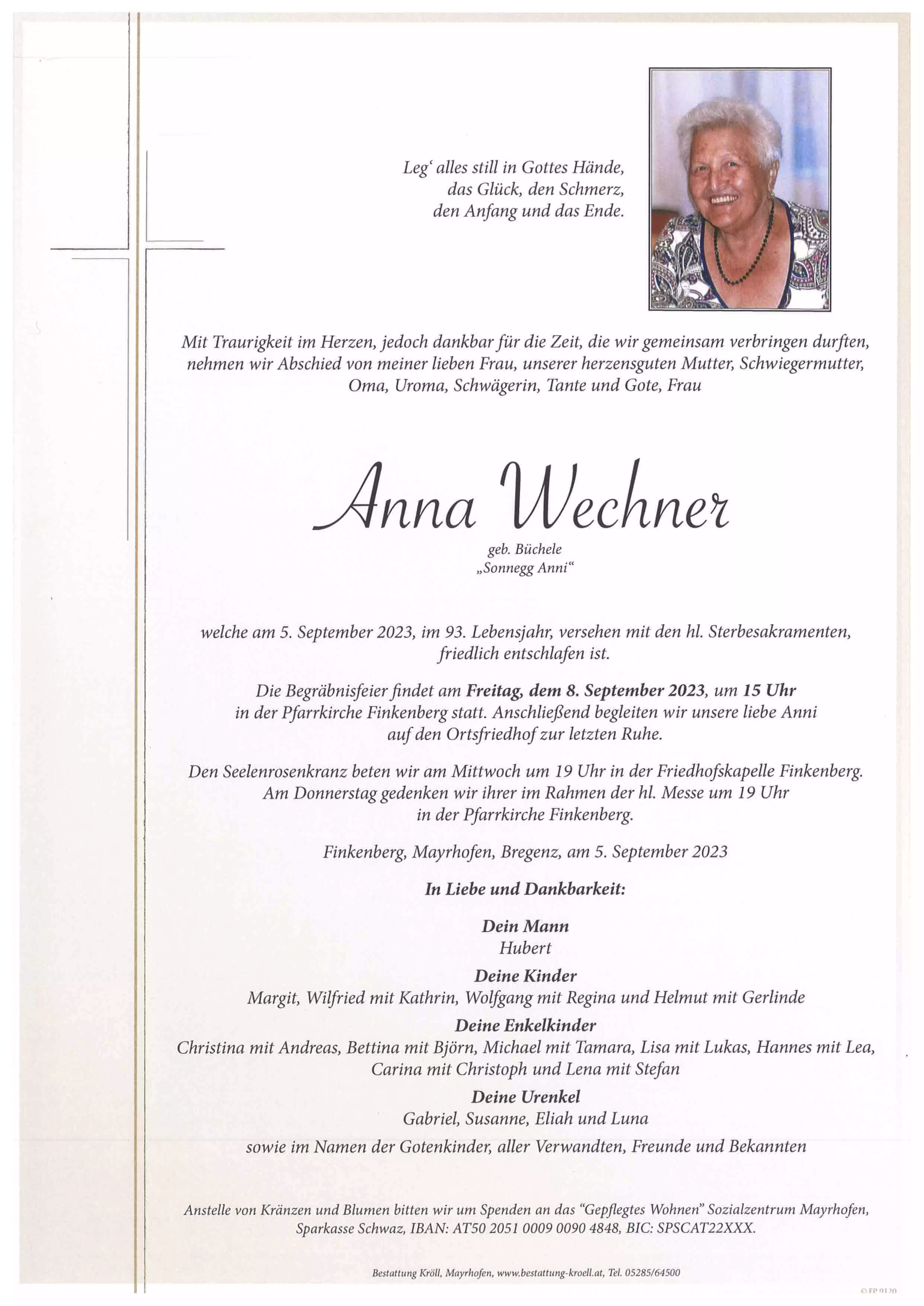 Parte von Anna Wechner